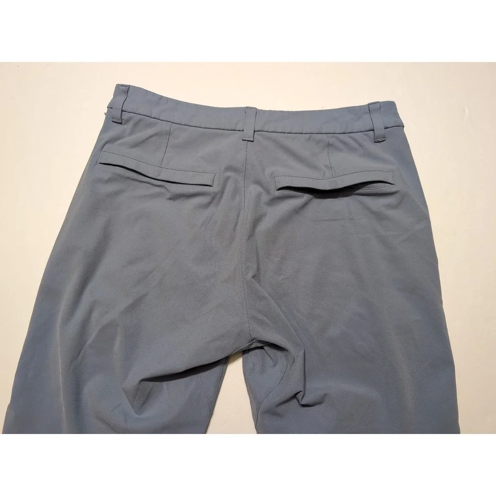 LULULEMON Men's Commission Slim Fit Pants LM5AF2S Gray ~ 31 x 28